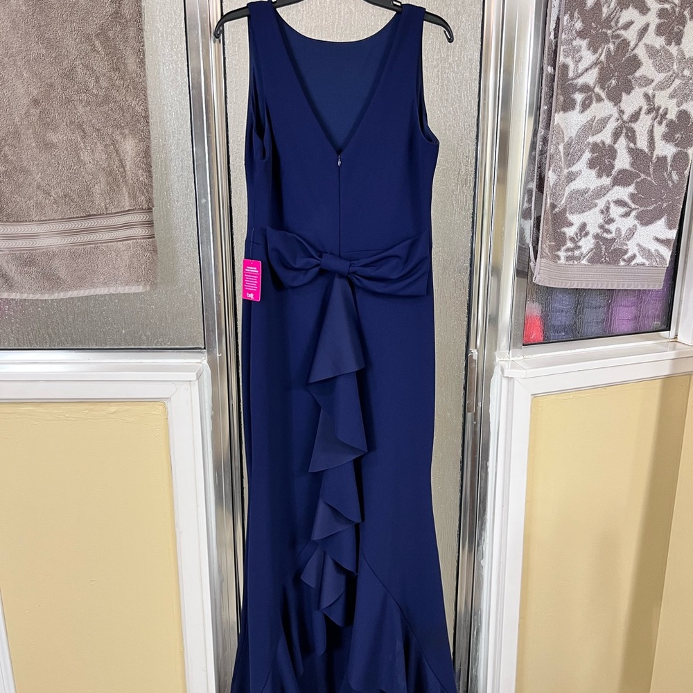 Gorgeous formal Betsy and Adam gown